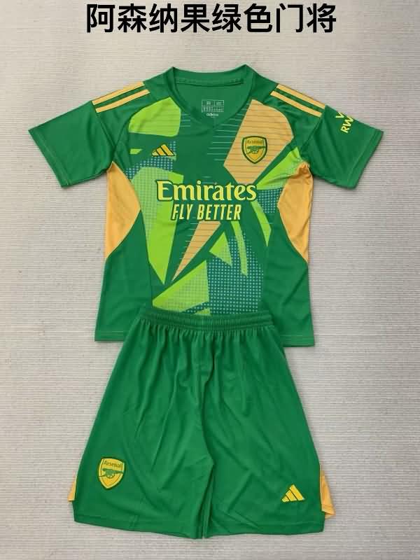 Arsenal Soccer Jersey Goalkeeper Green Replica 24/25