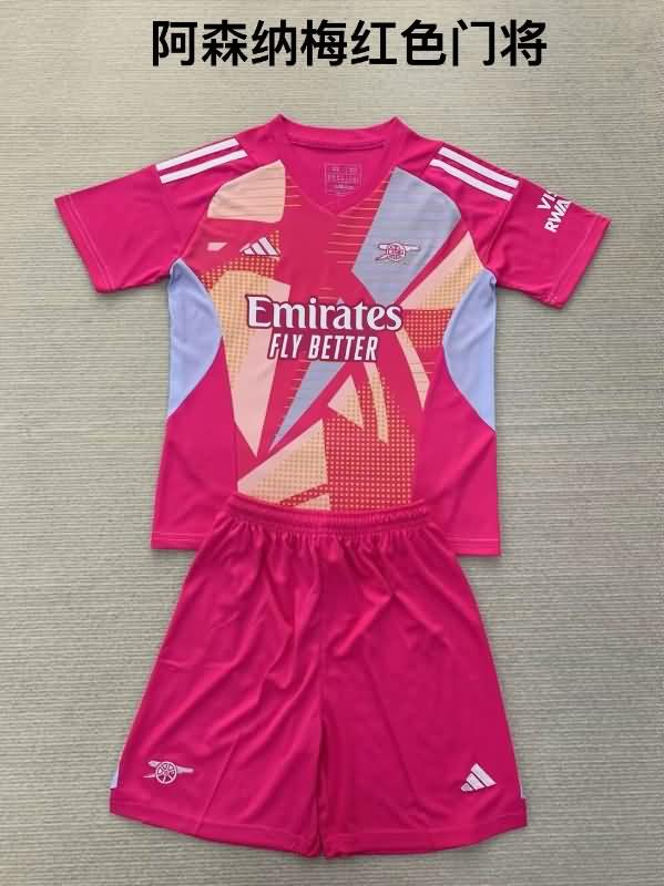 Arsenal Soccer Jersey Goalkeeper Pink Replica 24/25