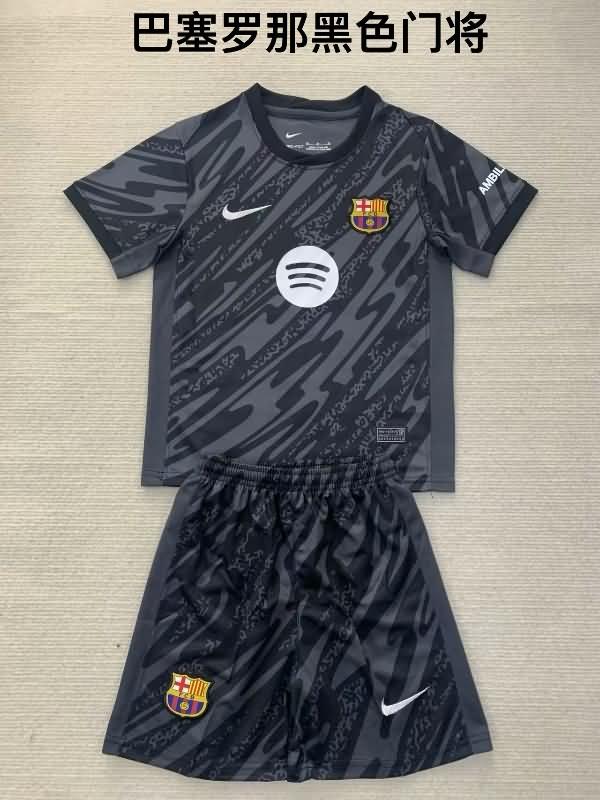 Barcelona Soccer Jersey Goalkeeper Black Replica 24/25