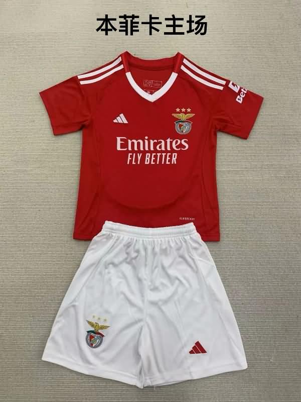 Benfica Soccer Jersey Home Replica 24/25