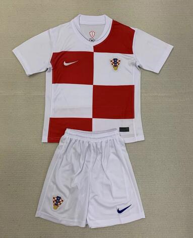 Croatia Soccer Jersey Home Replica 2024
