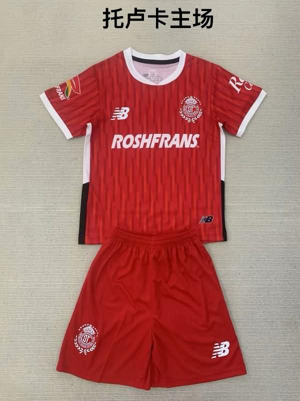 Deportivo Toluca Soccer Jersey Home Replica 24/25