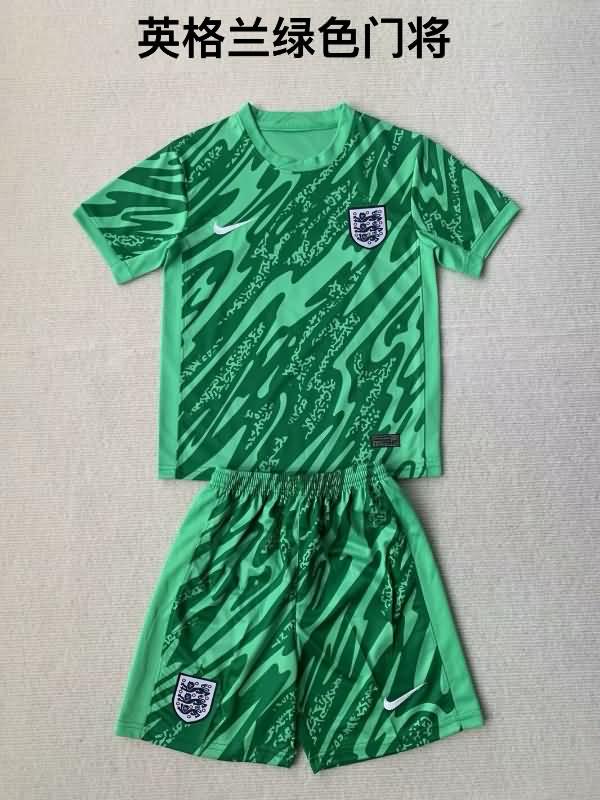 England Soccer Jersey Goalkeeper Green Replica 2024