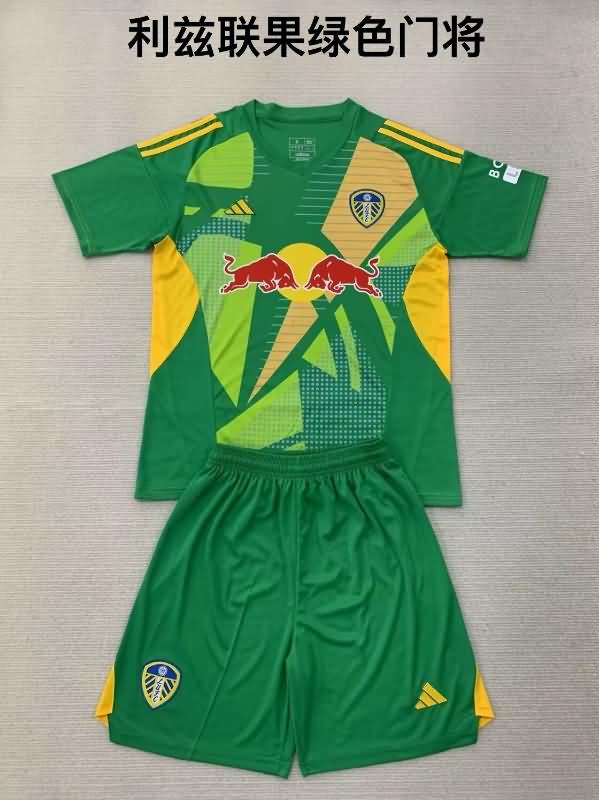 Leeds United Soccer Jersey Goalkeeper Green Replica 24/25