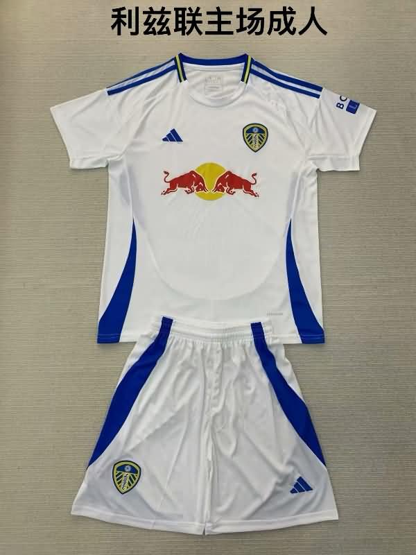 Leeds United Soccer Jersey Home Replica 24/25