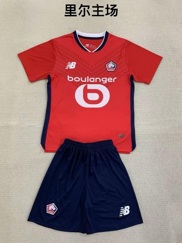 Lille Soccer Jersey Home Replica 24/25