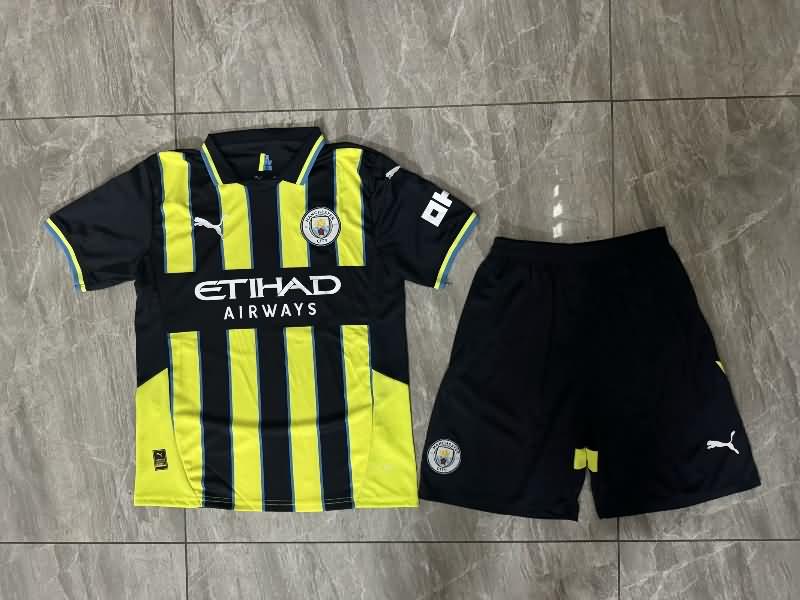 Manchester City Soccer Jersey Away Replica 24/25