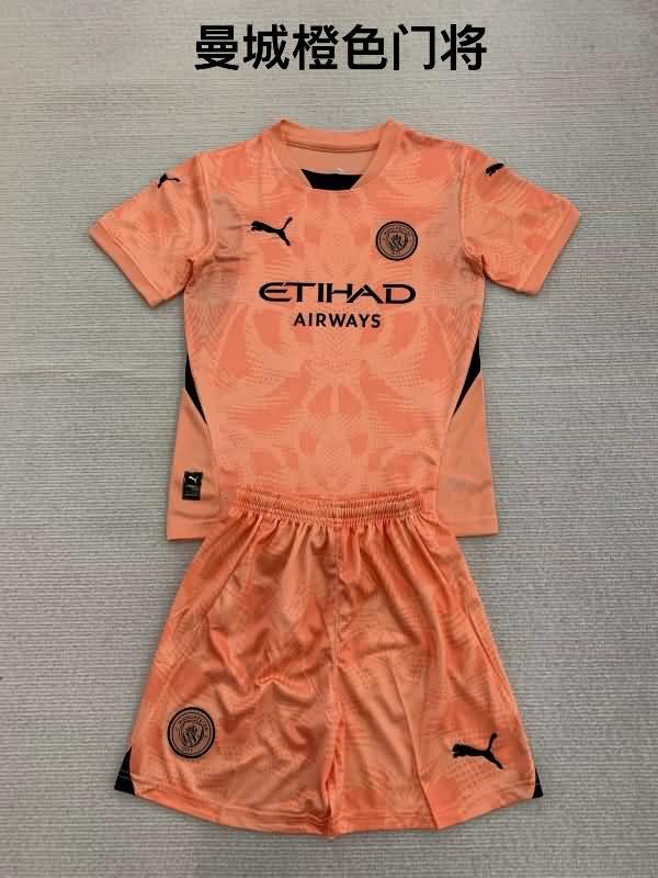 Manchester City Soccer Jersey Goalkeeper Orange Replica 24/25