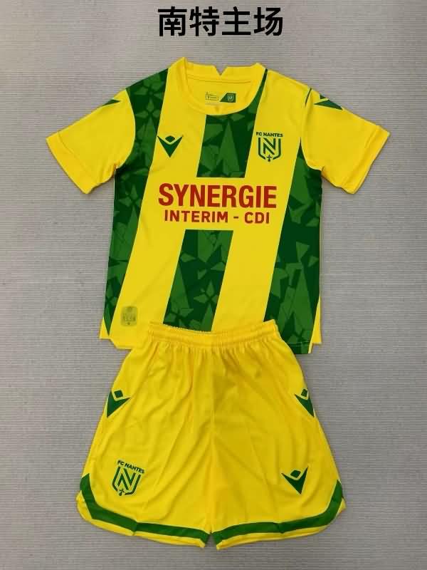 Nantes FC Soccer Jersey Home Replica 24/25