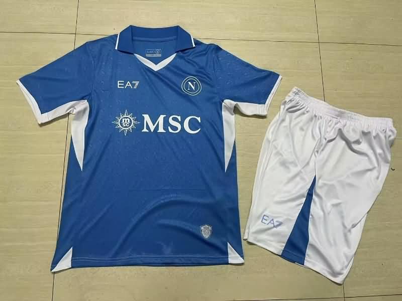 Napoli Soccer Jersey Home Replica 24/25