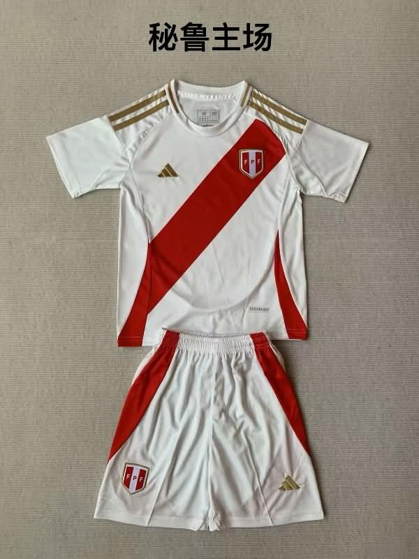 Peru Soccer Jersey Copa America Home Replica 2024