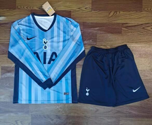 Tottenham Hotspur Soccer Jersey Away Long Sleeve Replica 24/25