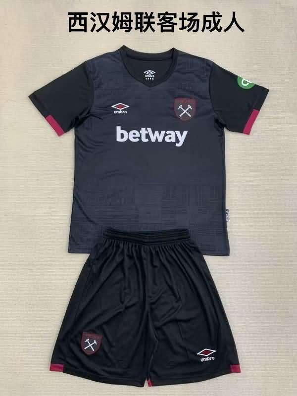 West Ham Soccer Jersey Away Replica 24/25