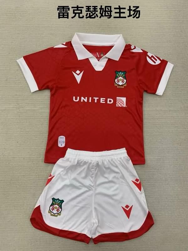 Wrexham Soccer Jersey Home Replica 24/25