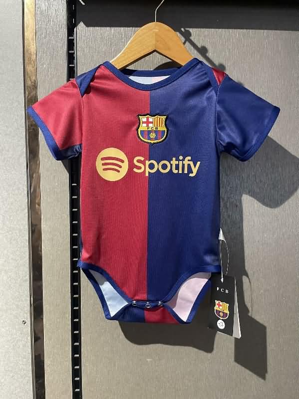 Baby Barcelona Soccer Jersey Home Replica 24/25