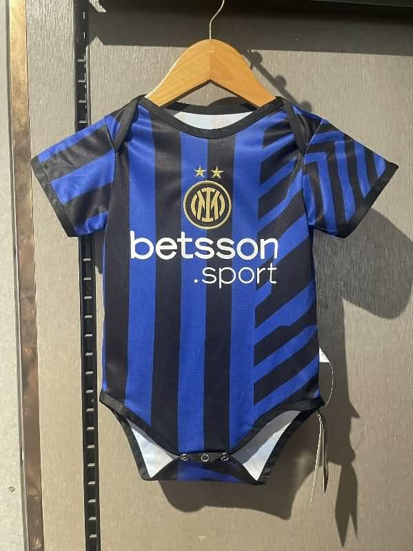 Baby Inter Milan Soccer Jersey Home Replica 24/25