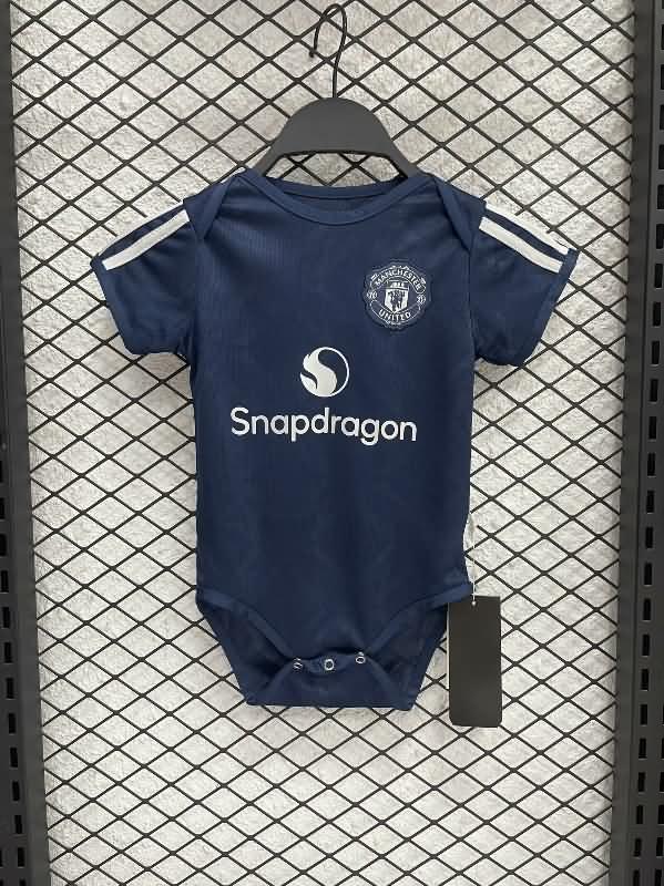 Baby Manchester United Soccer Jersey Away Replica 24/25