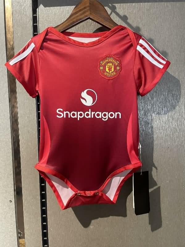 Baby Manchester United Soccer Jersey Home Replica 24/25