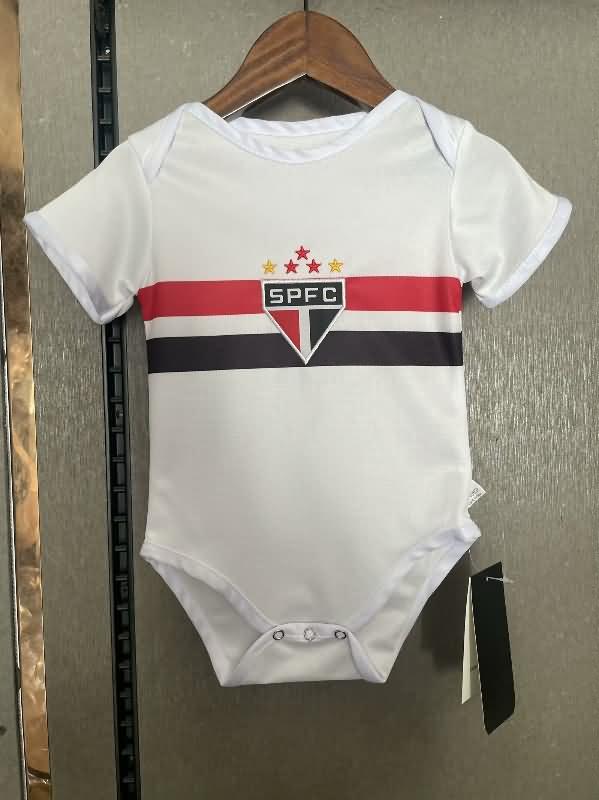 Baby Sao Paulo Soccer Jersey Home Replica 2024