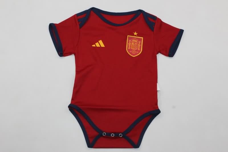 Baby Spain Soccer Jersey Home Replica 2024