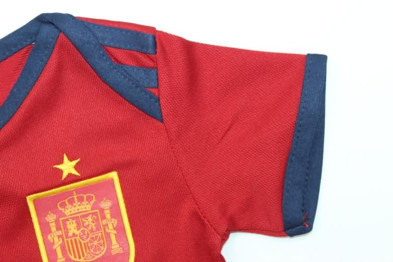 Baby Spain Soccer Jersey Home Replica 2024