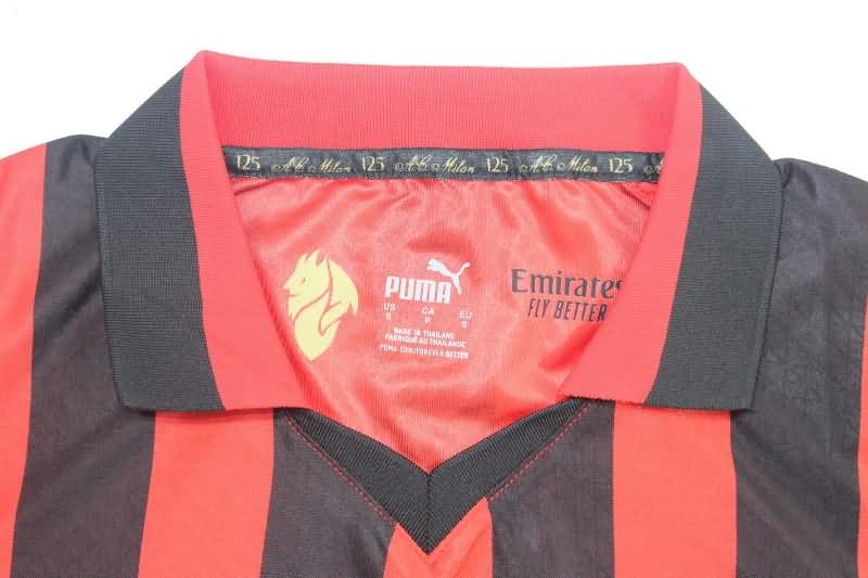 AC Milan Soccer Jersey Anniversary Replica 125th