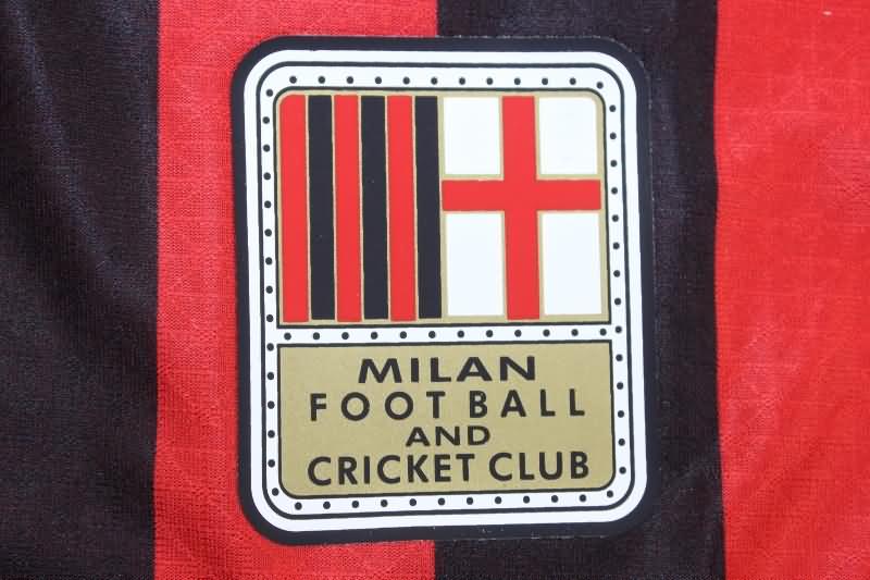 AC Milan Soccer Jersey Anniversary Replica 125th