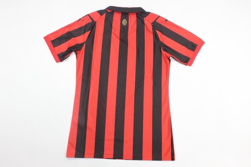 AC Milan Soccer Jersey Anniversary Replica 125th