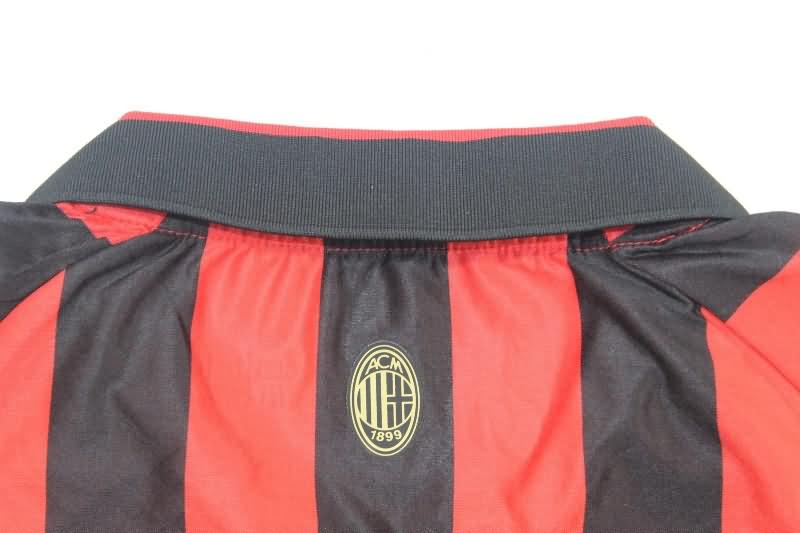 AC Milan Soccer Jersey Anniversary Replica 125th