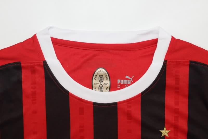 AC Milan Soccer Jersey Home Replica 24/25