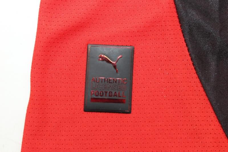 AC Milan Soccer Jersey Home Long Sleeve (Player) 24/25