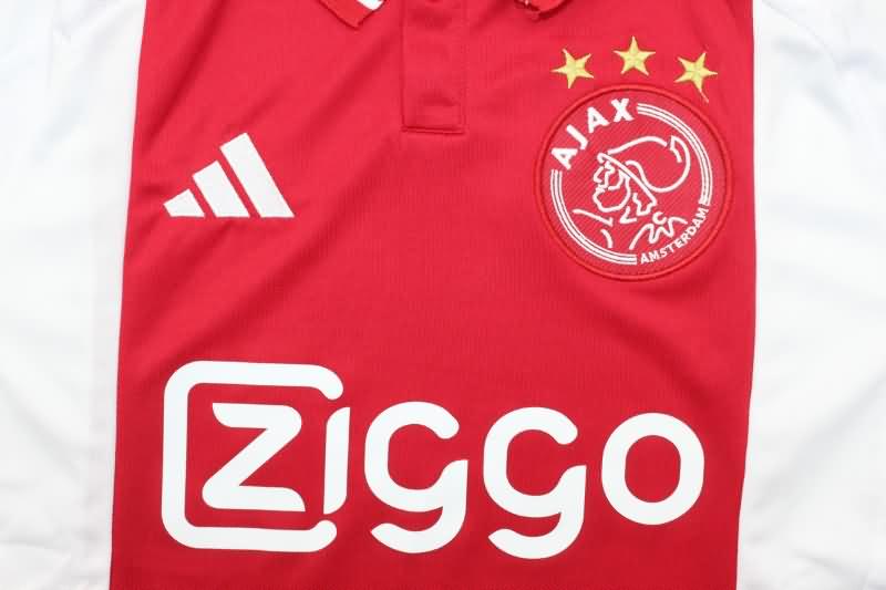 Ajax Soccer Jersey Home Replica 24/25