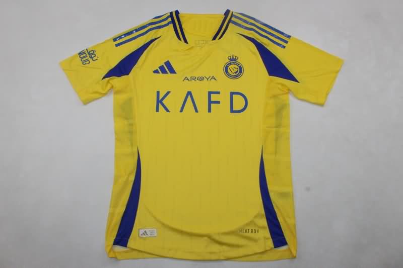 Al Nassr FC Soccer Jersey Home (Player) 24/25