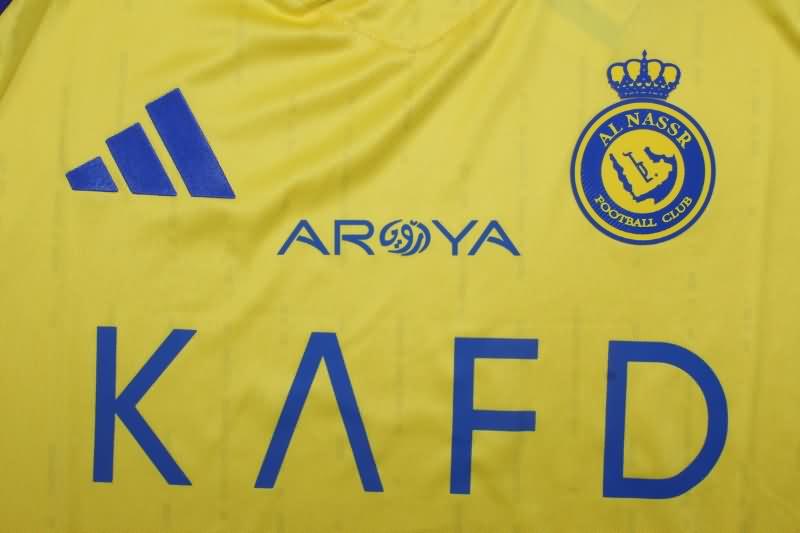 Al Nassr FC Soccer Jersey Home (Player) 24/25