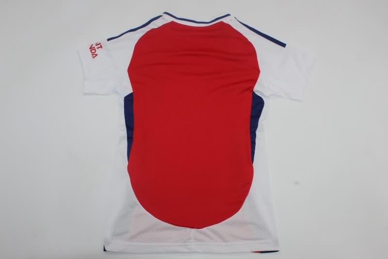 Arsenal Soccer Jersey Home Women Replica 24/25