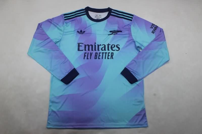 Arsenal Soccer Jersey Third Long Sleeve Replica 24/25