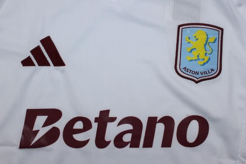 Aston Villa Soccer Jersey Away Replica 24/25