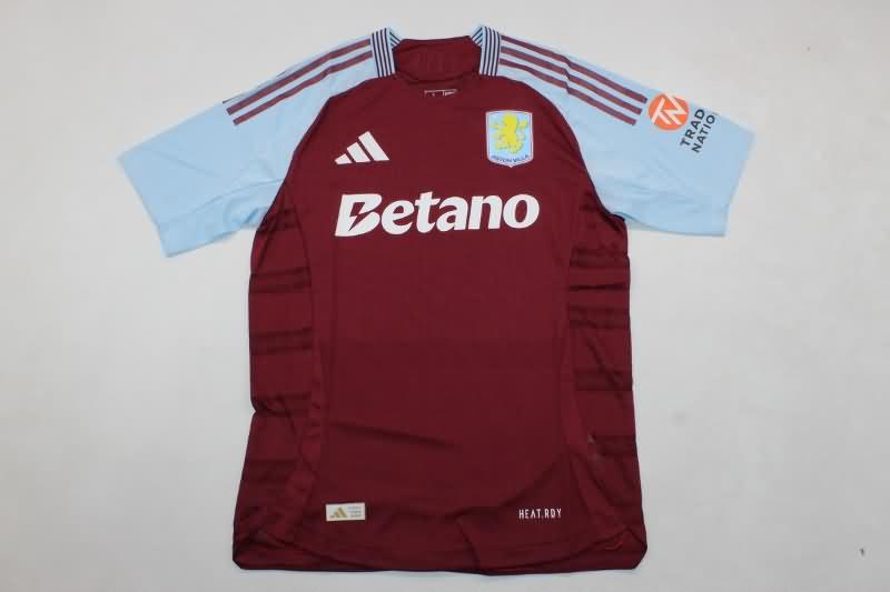 Aston Villa Soccer Jersey Home (Player) 24/25