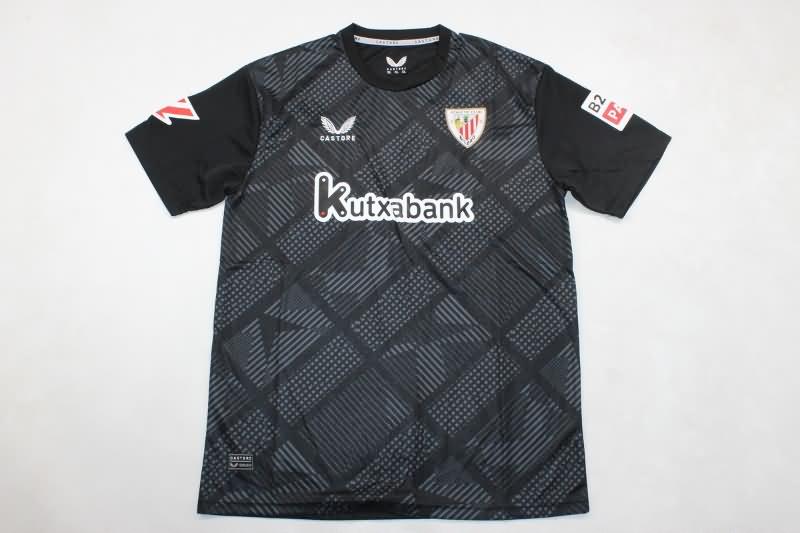 Athletic Bilbao Soccer Jersey Goalkeeper Black Replica 24/25