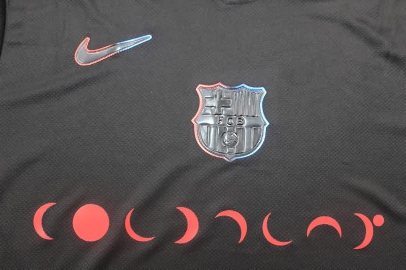 Barcelona Soccer Jersey 02 Away Long Sleeve Replica 24/25