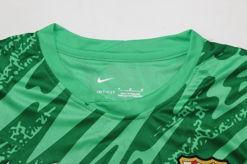 Barcelona Soccer Jersey Goalkeeper Green Replica 24/25