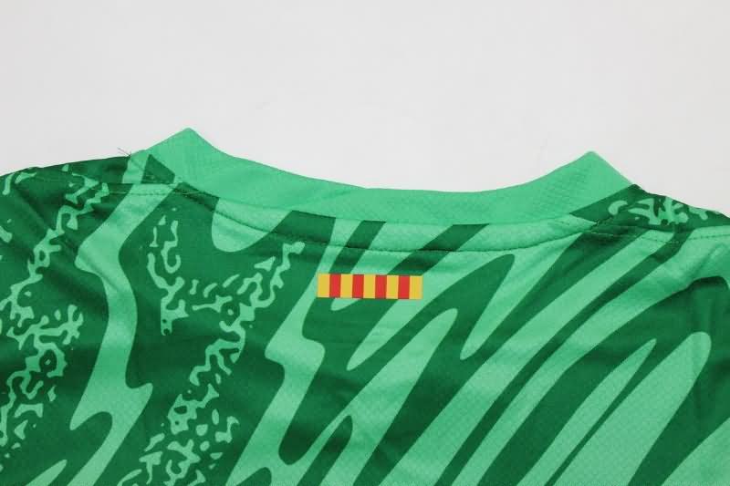 Barcelona Soccer Jersey Goalkeeper Green Replica 24/25