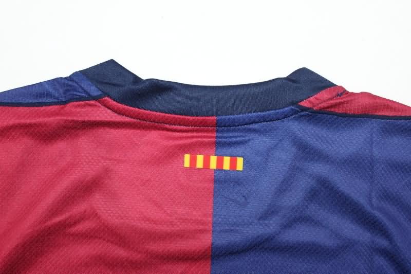 Barcelona Soccer Jersey Home Long Sleeve Replica 24/25