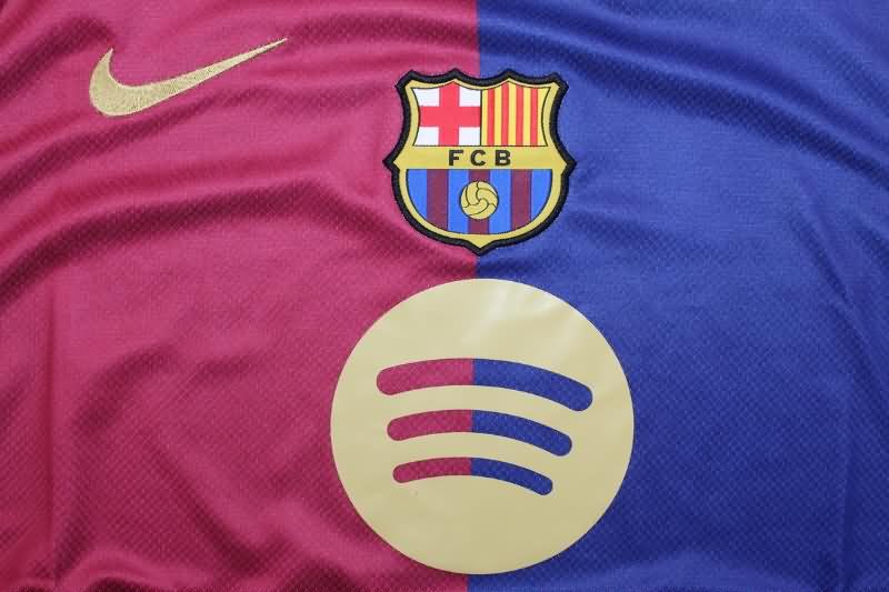 Barcelona Soccer Jersey Home Long Sleeve Replica 24/25