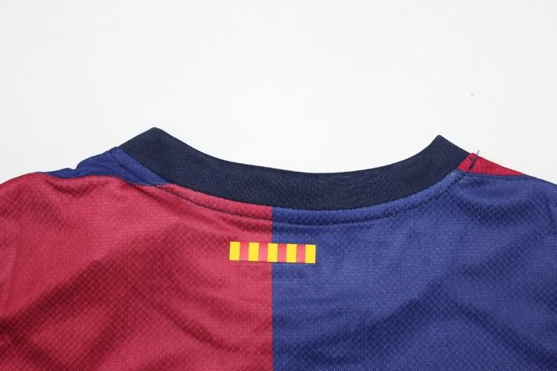 Barcelona Soccer Jersey Home Long Sleeve Replica 24/25