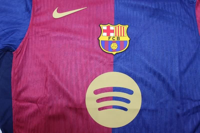 Barcelona Soccer Jersey Home (Player) 24/25