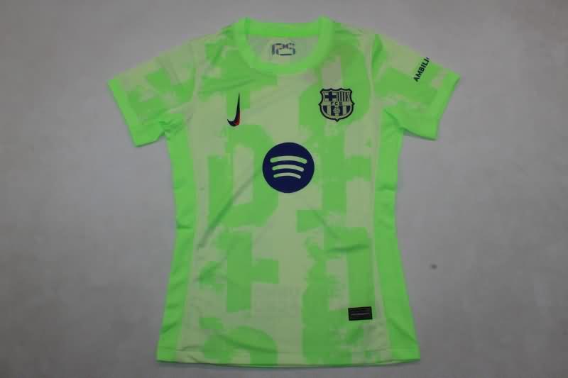 Barcelona Soccer Jersey Third Women Replica 24/25