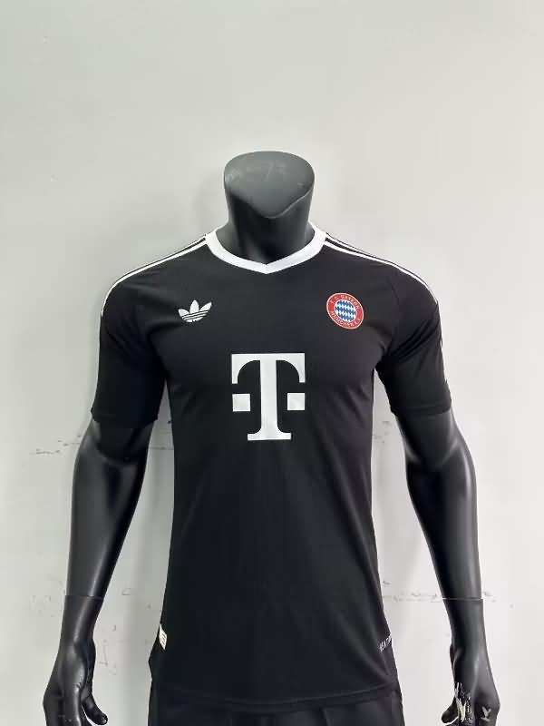 Bayern Munich Soccer Jersey Goalkeeper Black (Player) 24/25