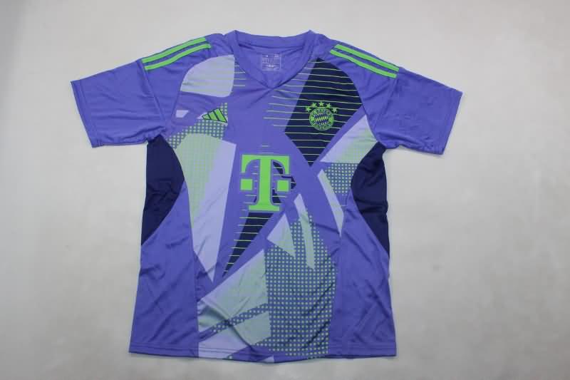 Bayern Munich Soccer Jersey Goalkeeper Purples Replica 24/25