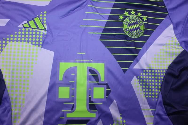 Bayern Munich Soccer Jersey Goalkeeper Purples Replica 24/25